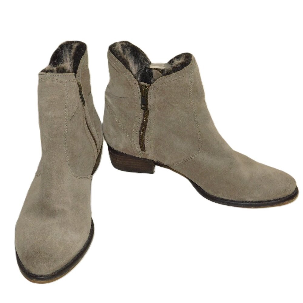Seychelles Lucky Penny Ankle Boots Double Zip Size 9